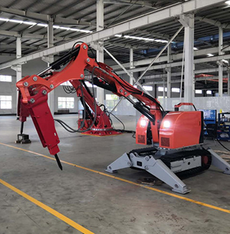 破拆領(lǐng)域的新型高科技裝備--破拆機器人(圖1)